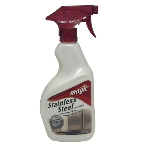 NOS Magic Stainless Steel Cleaner Spray | 24 Fl Oz Streak-Free Shine - Picture 1 of 6